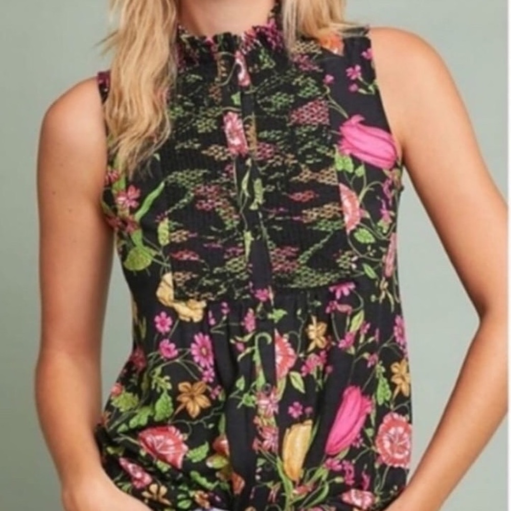 Anthropologie | Akemi + Kin Floral Tank
